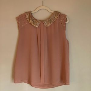 ANN TAYLOR Pink Blouse
